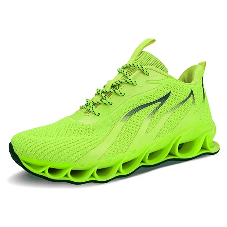 China Hot Selling Men Fashion Outdoor Running Sneakers Casual Lightweight Rubber Sole Sport Running Shoes For Men