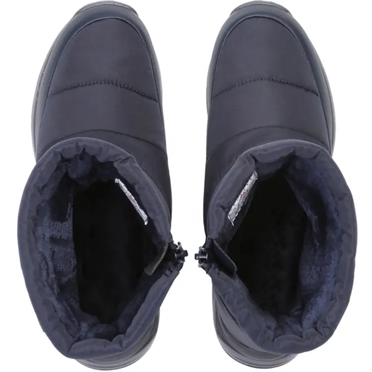 China OEM ODM Service Hot Selling Wholesale Men Women Warm Winter Snow Boots with Zip